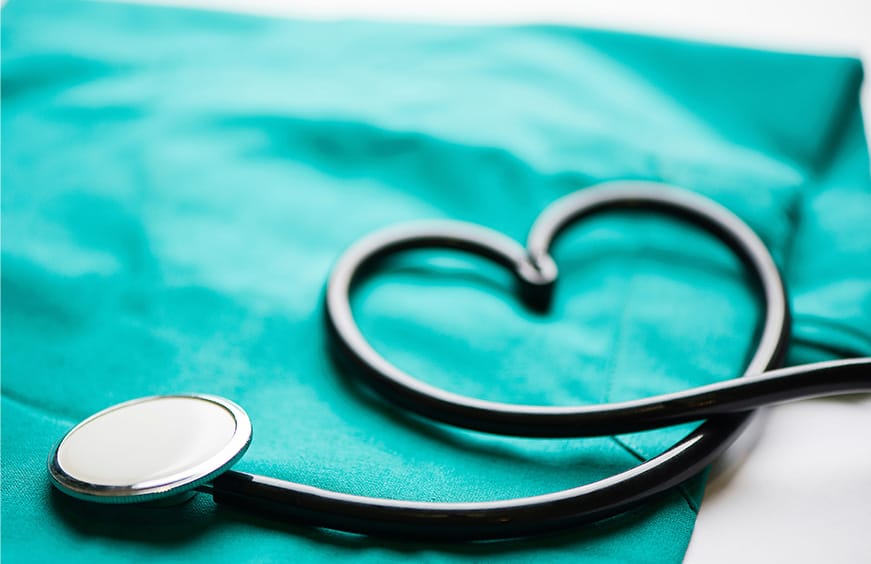 heart shaped stethoscope